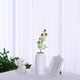 thumbnail image 3 of cabezas de equinácea púrpura artificial para decoración de mesa de casa o boda (blancas), 3 of 8