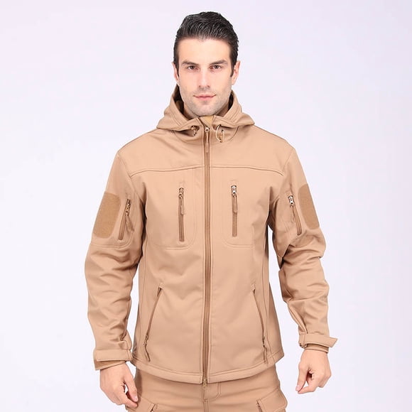 Chaqueta Softshell Táctica Militar y Outdoor Multicam Talla S