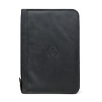 Folio Cuero Genuino Y Gamuza Sharo Classic Leather