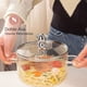 thumbnail image 5 of Olla De Vidrio Con Tapa Para Sopas Compacta Cocina 1,6 L Gris, 5 of 8