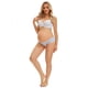 thumbnail image 2 of INSPIRE CHIC Ropa Interior de Maternidad para Mujeres Embarazadas, Soporte para el Vientre en Forma de V de Seda Helada, Bragas Sin Costuras de Tiro Bajo M Azul, 2 of 5