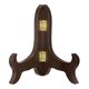 thumbnail image 1 of Uxcell 5" Soporte de Placa de Caballete, Soporte de Exhibición Plegable de Madera Marrón para Marco de Imagen Decorativo, 1 Paquete, 1 of 7