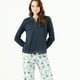 thumbnail image 1 of Pijama de Mujer Sofia Azul, 1 of 4
