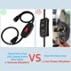 thumbnail image 4 of Cable de extensión Fiabtool 2 m negro con interruptor LED, 4 of 8