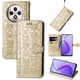 thumbnail image 1 of Funda Cartera FOXDOCK para OPPO Reno 12F , Flip PU con Relieve de Gatos y Perros, Tarjetero y Soporte, 1 of 6