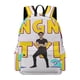 thumbnail image 1 of DJ Raphi-theme Backpack, Campus style schoolbag Bookbag with Adjustable Shoulder Straps And Large Zip Compartment, Unisex Travel Bags.42x30x15cm, 1 of 6