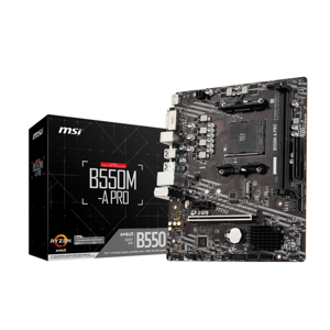 Placa Madre Msi B550M-A Pro, Am4, Ddr4,, M2, Micro-Atx