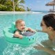thumbnail image 3 of Flotador con Asiento para Bebé 4 a 18 Meses No Inflable Mambobaby Verde agua, 3 of 4
