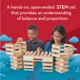 thumbnail image 5 of Juego de 200 tablas de madera Building Toy KEVA Structures para mayores de 5 años, 5 of 6