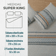 thumbnail image 2 of Juego sabanas casatua estampadas etnico super king, 2 of 3