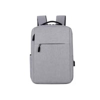 Importclick - Mochila Notebook 15"" Usb 35 Litros Gris