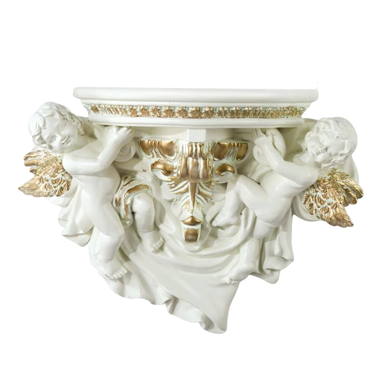 Magideal - Estante Flotante Decorativo Para Pared, Soporte Para Escultura, Estante Colgante, Colgante De Pared, , Montaje En Pared Para Decoración De , Beige