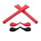 thumbnail image 1 of Kit de repuesto de almohadillas de oreja y nariz de goma para gafas Oakley Radar Path, rojo, 1 of 4