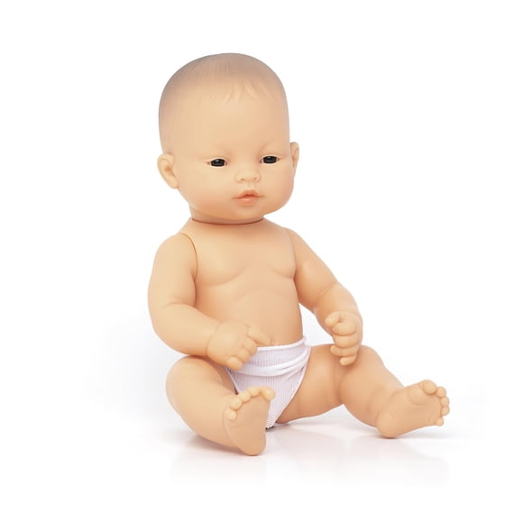 Muñeco Miniland Niño Asiático 32 cm Anatómicamente Correcto +10 Meses