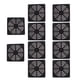 thumbnail image 4 of 10 Unids PC PC A Prueba de Polvo Enfriador Cubierta de la Caja Del Ventilador Filtro de Polvo de Malla 6 cm, 4 of 5