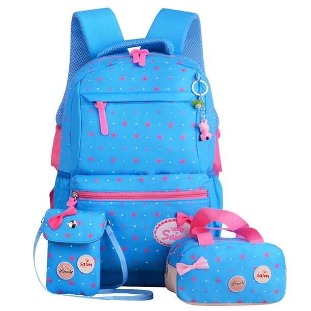 Dropshipping 3pcs/set School Bag Backpacks Schoolbag Fashion Kids Lovely Backpack for Children Girls Bag Student Mochila Sac