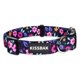 thumbnail image 1 of Collar de perro KISSBAK para perros grandes, suave y ajustable, con estampado floral, 1 of 7