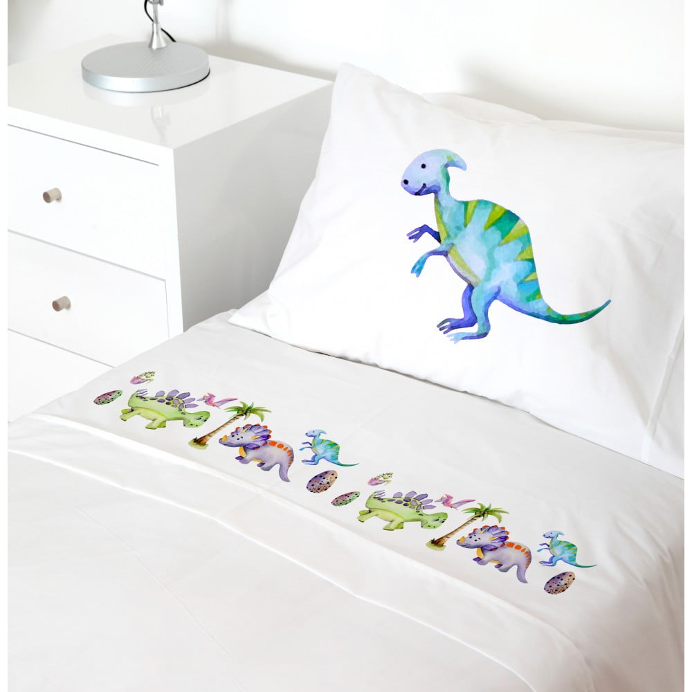 Tuyo Print - Juego De Sábanas 1 Pl Dinosaurio