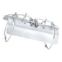 Magideal - Para Topos Reutilizable, Para Ratones, Para De Material Acero, Con Clip Para Topos Para Interior Y Exterior, Césped Doméstico