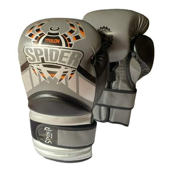 Guantes de Box Spider Series Gris T-8 oz