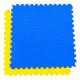 thumbnail image 1 of Pack 2 Tatamis Reversibles Goma EVA 100x100x3 cm Encastrables, 1 of 3