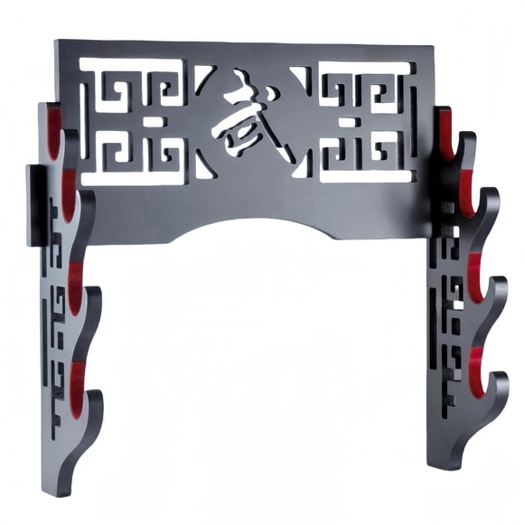 Soporte de pared con forma de espada Eforlife Velvet Protect, 4 niveles, Bushido