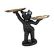 thumbnail image 2 of Bandeja De Almacenamiento De Escritorio Para Perros, Soporte Para Dulces, Escultura De Animales De Resina, Contenedor Para Artículos Diversos, Negro, 2 of 5