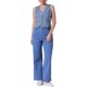 thumbnail image 2 of INSPIRE CHIC Chaleco de Mezclilla para Mujer sin Mangas con Cuello en V y Botones, Talla 2XL Azul Claro, 2 of 6