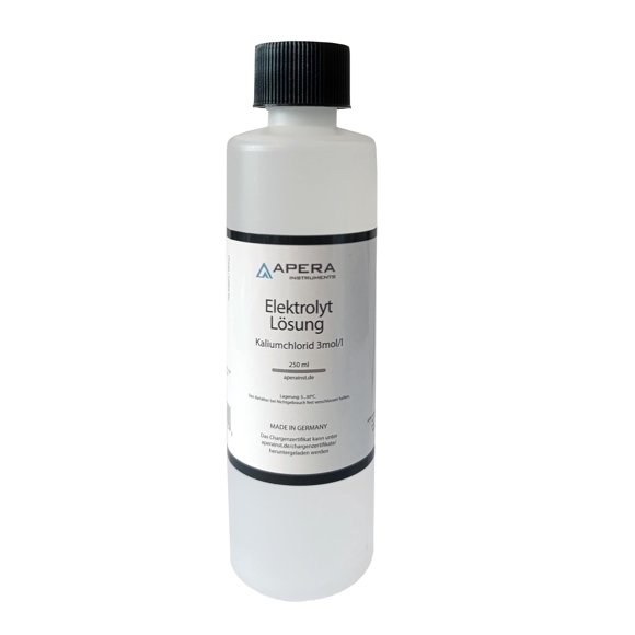 Solución de remojo y almacenamiento Apera Instruments 3M KCL 240 ml