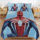 thumbnail image 3 of Cartoon Spiderman Kid Boy Room Decor Size Bedding Set for 3 Piece Bedding with 1 Flat Sheet And 2 Pillowcases Twin, 3 of 5
