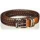 thumbnail image 2 of Equipaje de cuero genuino trenzado Belt Perry Ellis Portfolio, 2 of 6