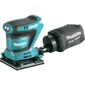 Lijadora De Acabado Makita Xob02Z Lxt® Inalámbrica De 18 V, Iones De Litio