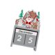 thumbnail image 2 of Figura De Calendario De Números De Navidad, Adorno De Madera Para Mesa, Navidad, Gris, 2 of 5