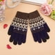 thumbnail image 5 of Guantes térmicos de forro polar para mujer, cálidos y gruesos, para invierno, con pantalla táctil, 5 of 6