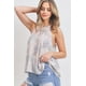 thumbnail image 4 of Top Halter Ccwholesalesclothings Crema Verde Azulado Rosado, 4 of 5