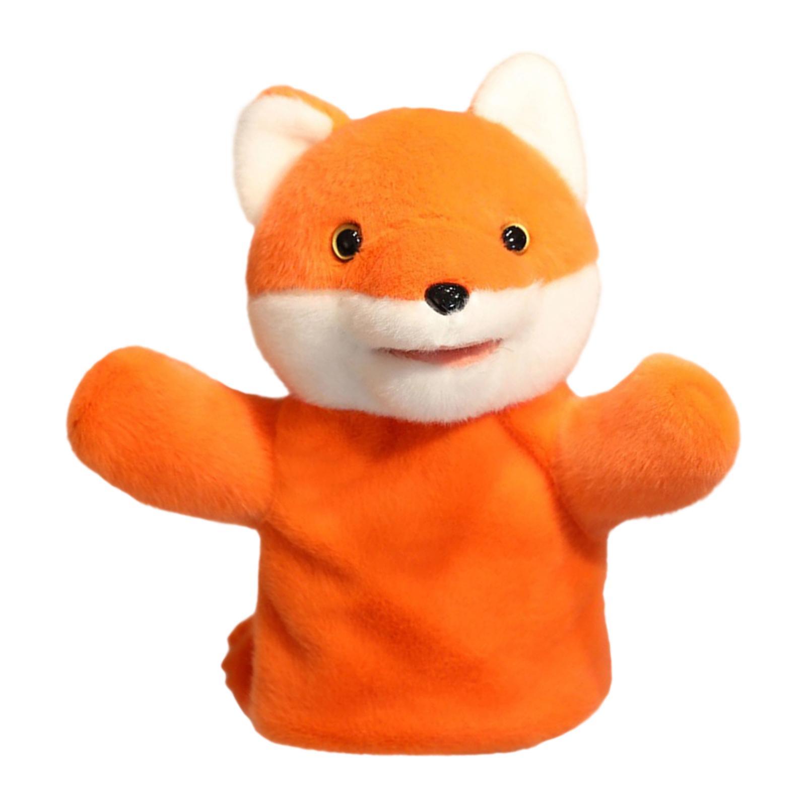 Bothyi - Marionetas De Mano De Animales De Peluche, Suaves, Realistas, Para Juegos De Rol, Chistes Y Narraciones, Zorro