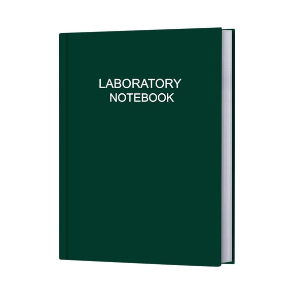Cuaderno de laboratorio Tuun Fuplan con cuadrícula de 20 cm, verde, 120 páginas