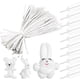 thumbnail image 1 of Globos YXYL 260 blancos, 100 piezas, látex premium para decoración, 1 of 7