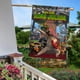 thumbnail image 5 of Largo Live el Rey Julien-bandera de jardín temática. Regalo perfecto para fans, amigos y familiares, ideal para actividades al aire libre y decoración de fiestas.28CM*45CM, 5 of 5