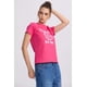 thumbnail image 2 of Polera Mujer Básica Print Fucsia, 2 of 4