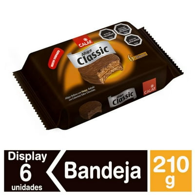Bandeja Alfajor Classic 6 Un 210 G Calaf
