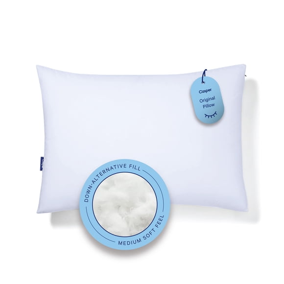 Almohada Casper Sleep Original King Size, 100% algodón, color blanco