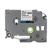 Oem - Pack 4 Cinta Tze Alternativa Para Rotuladora Brother 12Mm X 8M