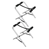 Magideal - 2 Soportes Plegables Para Kayak, Soportes Para Tablas De Paddle, Soportes Para Engranajes, Estantes De Pie Portátiles De Alta Resistencia, Estantes De