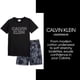 thumbnail image 4 of Conjunto de pijama Calvin Klein para niños Little Heather Grey, talla M, 4 of 6
