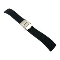 Magideal - Correa De Reloj De Silicona, Accesorios De Reloj Ajustables, Repuesto Impermeable, 22Mm