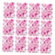 thumbnail image 1 of 12 Piezas De Paneles De Pared De Flores Artificiales Para Decoración De Bodas, Rosa Fuerte, 1 of 5