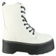 thumbnail image 1 of Botin Chalada Mujer Poolh-9 Blanco Plataforma, 1 of 7