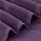 thumbnail image 3 of Toallas de baño Utopia Towels, paquete de 4 unidades, 100% algodón, color ciruela, 3 of 9
