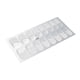 thumbnail image 5 of Tiras de gel para uñas, calcomanías completas para decoración de uñas, set para niñas Blanco, 5 of 5